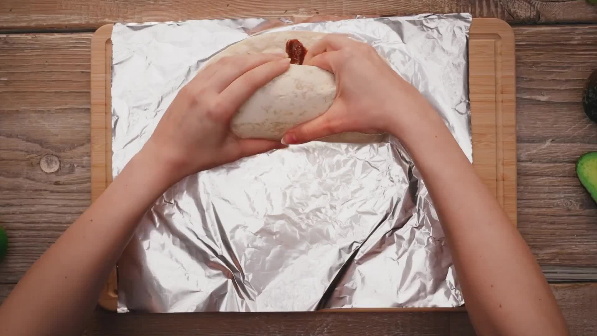 Freshly prepared food from Tortilla